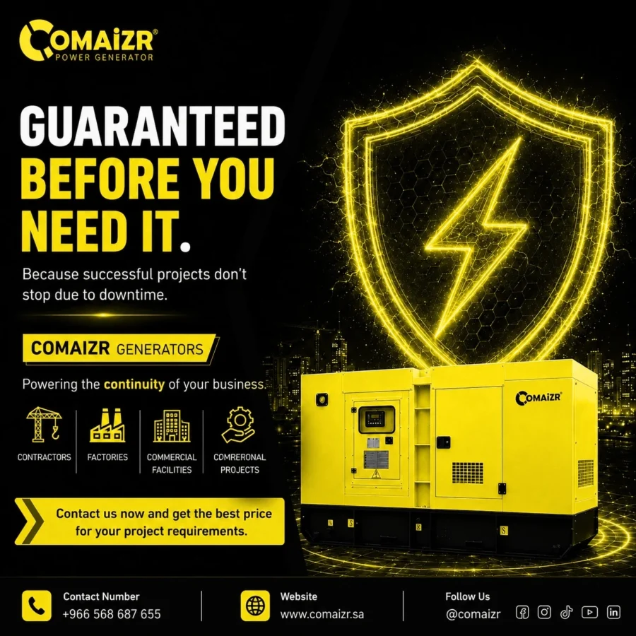 Comaizr post: neon shield, 'guaranteed before you need it'