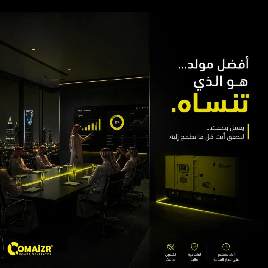 Comaizr post: boardroom at night, 'the best generator is the one you forget'