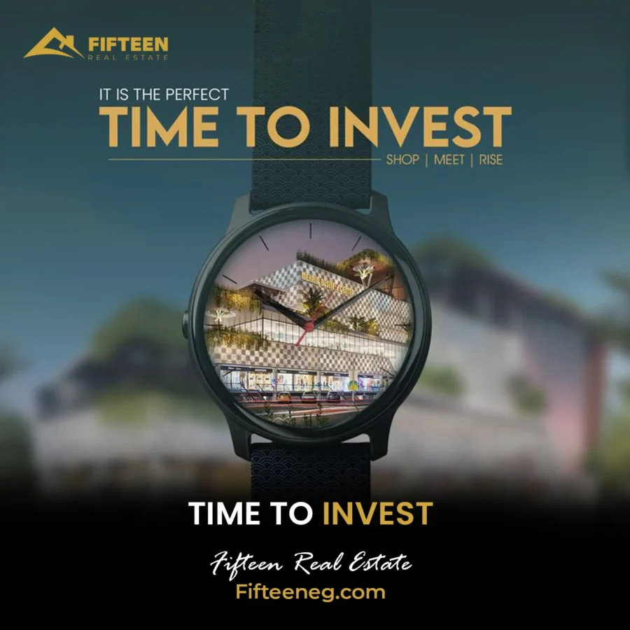 Fifteen Real Estate post: a wristwatch whose dial is a building — It is the perfect time to invest