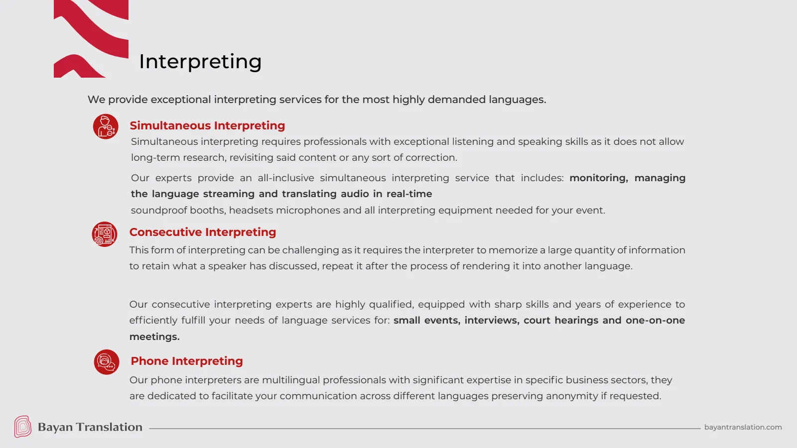 Bayan Translation — Company Profile 2026, Page 18