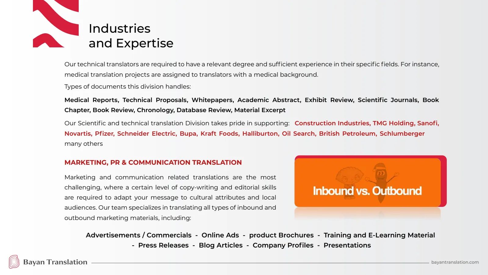 Bayan Translation — Company Profile 2026, Page 25