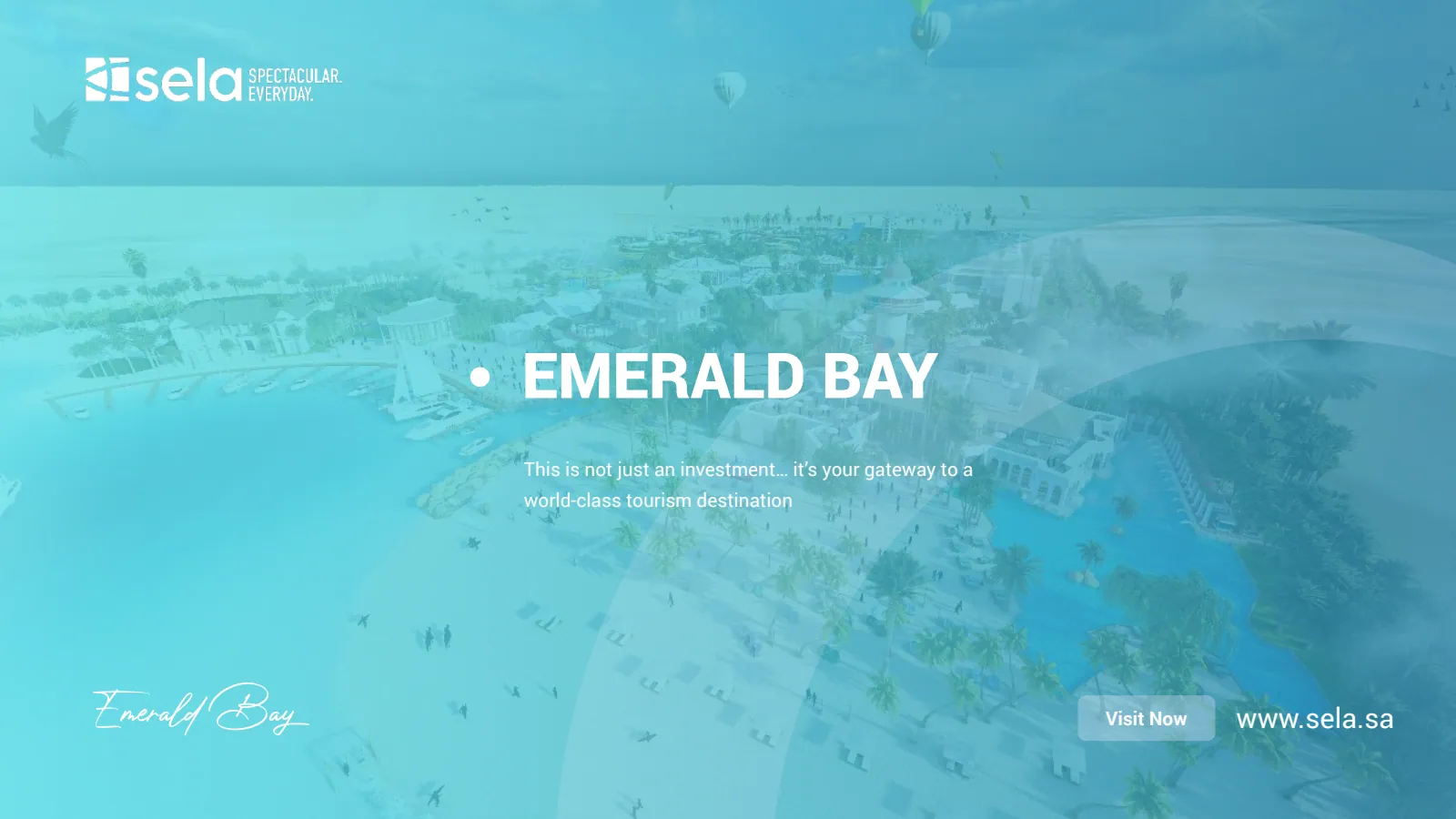 Sela — Emerald Bay Investment Teaser, Direction A, Page 1